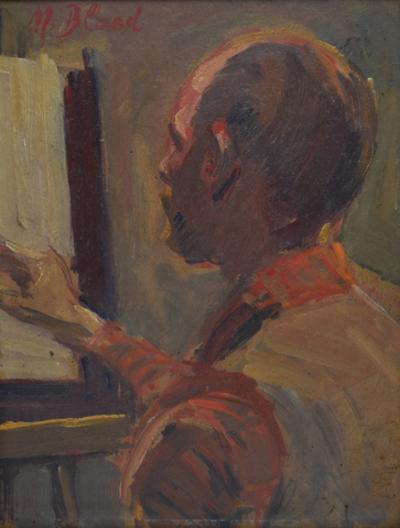 Malarz [Portret własny artysty?]