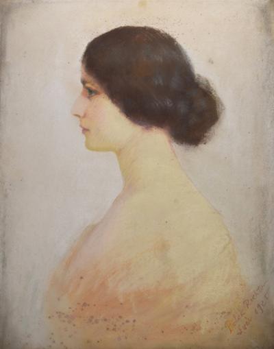 Portret kobiety z profilu, 1925