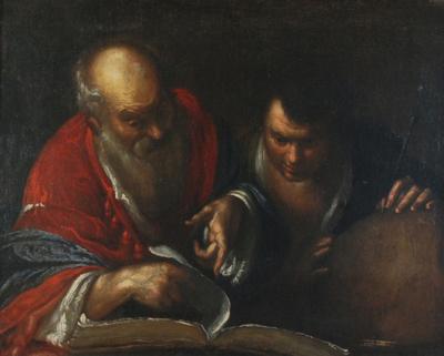 Archimedes z uczniem (?)
