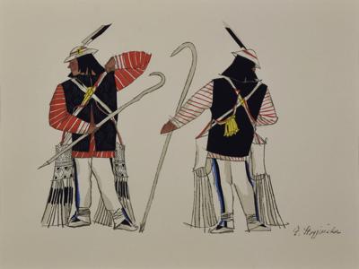 Stroje ludowe - plansza