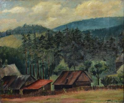 Pejzaż podgórski, 1939