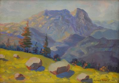 Widok na Giewont, 1938
