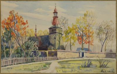 Kościółek modrzewiowy w Rabce-Zdrój, 1956
