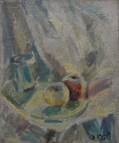 Martwa natura z jabłkami, 1970