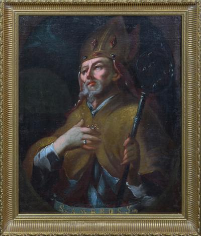 Św. Ambroży, ok. poł. XVIII w.
