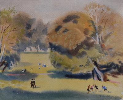Chłopcy w parku, 1937