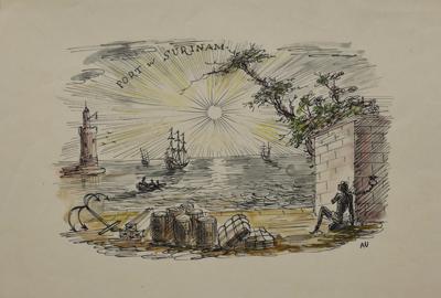 Port w Surinamie