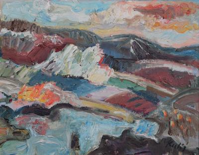 Obraz plenerowy I, ok. 1985