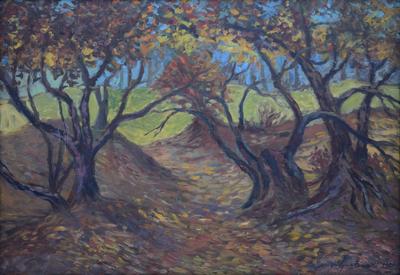 Pejzaż jesienny, 1989