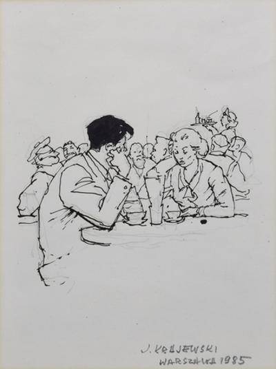 W kawiarni, 1985