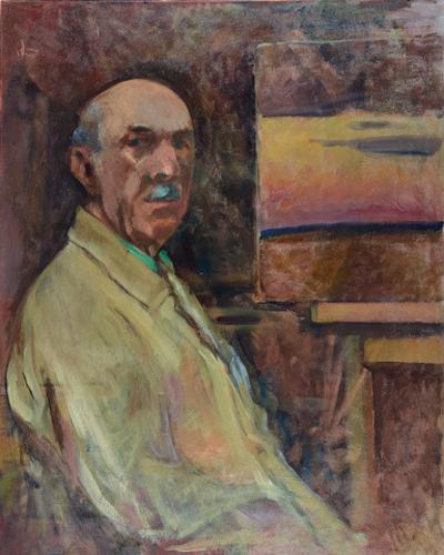 Autoportret, 1953-1954