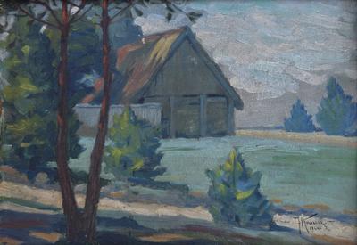 Studium pejzażowe, 1924