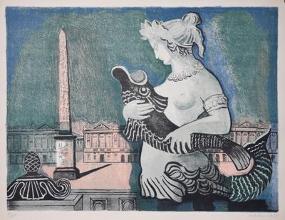 Plac de la Concorde, 1955