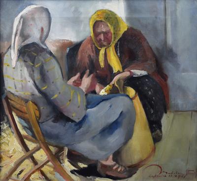 Ucieranie masła, 1942