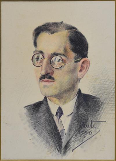 Portret mężczyzny w okularach