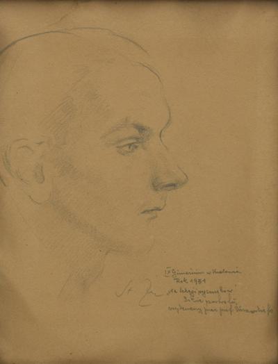 Portret z profilu, 1931