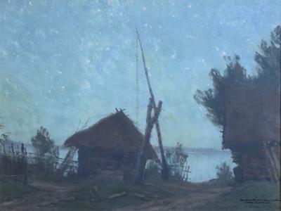 Nokturn - chata z żurawiem, 1933