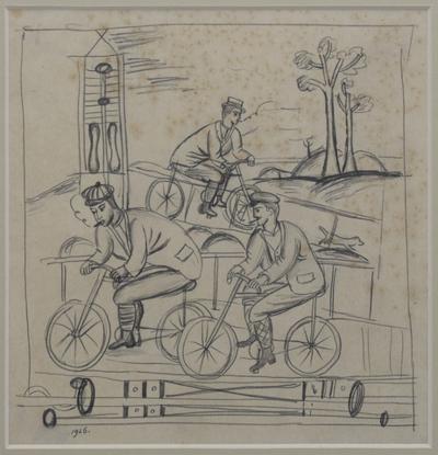 Rowerzyści, 1926