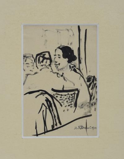 Przy stole, 1934