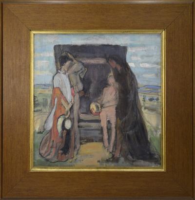 Przy studni - wiosenne rytuały, ok. 1907