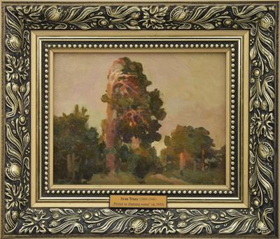 Pejzaż z drzewami, ok. 1895