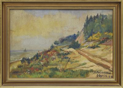 Ścieżka nad morzem - Gdynia, 1923