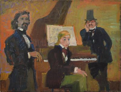 Spotkanie w Paryżu - Delacroix, Chopin, Balzac