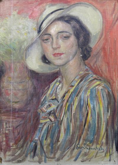 Portret kobiety w kapeluszu