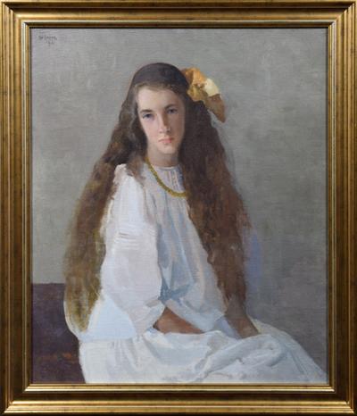 Portret dziewczyny z kokardą, 1910