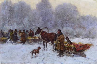 Wyjazd na polowanie, 1918