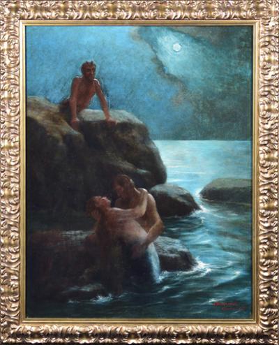 Zazdrosny satyr, 1896