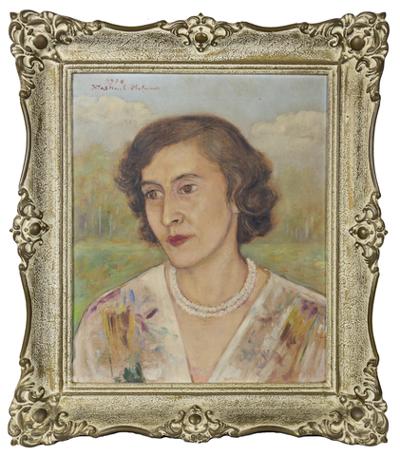 Portret młodej kobiety, 1958