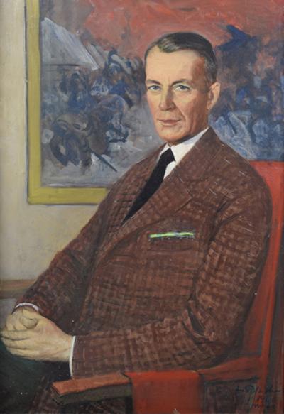 Portret mężczyzny w fotelu, 1967?