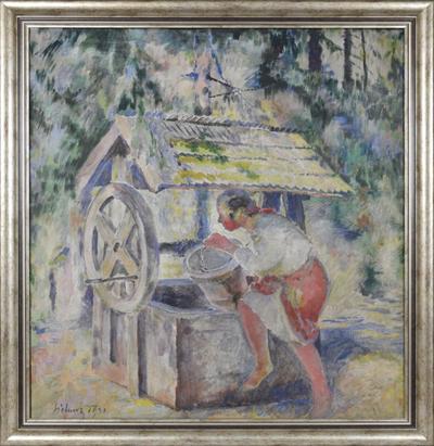 Przy studni, 1932