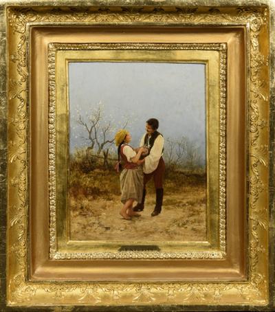 Zaloty, 1886
