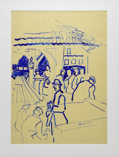 Widok z Kazimierza, 1952