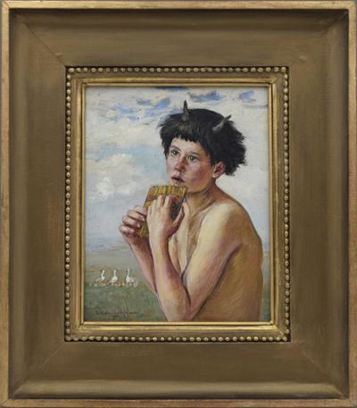 Faunik z fletnią, 1921