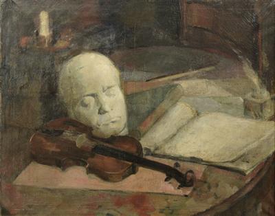 Ludwig van Beethoven - maska i skrzypce