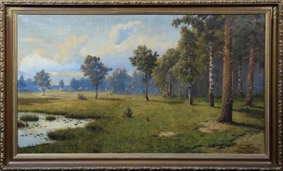 Pejzaż ze stawem, 1904