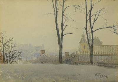 Widok na Kraków, 1919