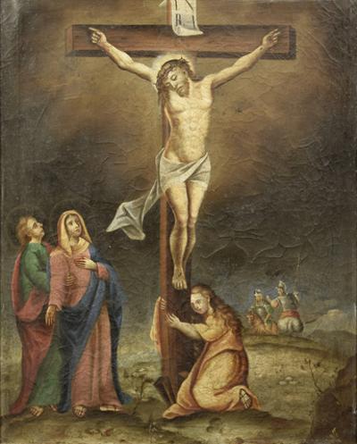 Ukrzyżowanie (Maria Magdalena, Maria i św. Jan pod krzyżem)
