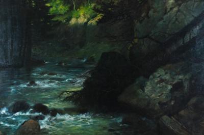Pejzaż z rzeką, 1905