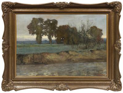 Pejzaż z rzeką, 1887