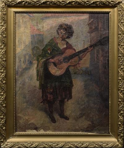 Kobieta z gitarą