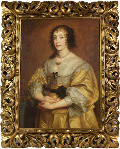 Portret Charlotte de la Trémoille (hrabiny Derby)