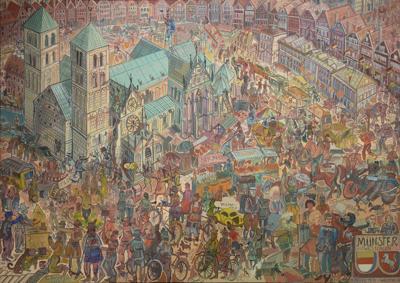 Münster V, z cyklu "Podróże autostopem, 1978