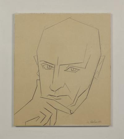 Autoportret, 1948 / 1980
