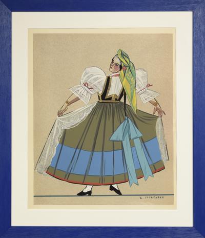 Ślubny strój śląski, 1939