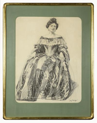 Portret żony - Jadwigi Mehofferowej