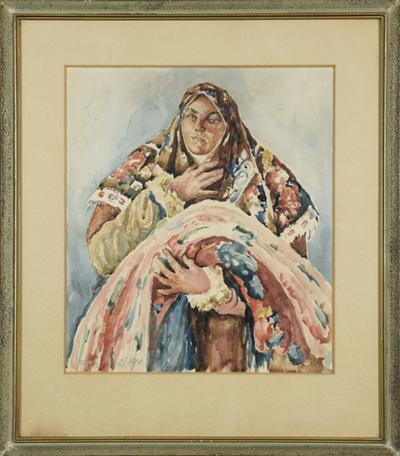 Kobieta w chuście, 1941